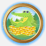 Golden Croc-(-ZGC-)-token-logo