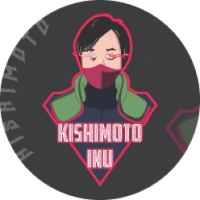 Kishimoto Inu-(-KISHIMOTO-)-token-logo