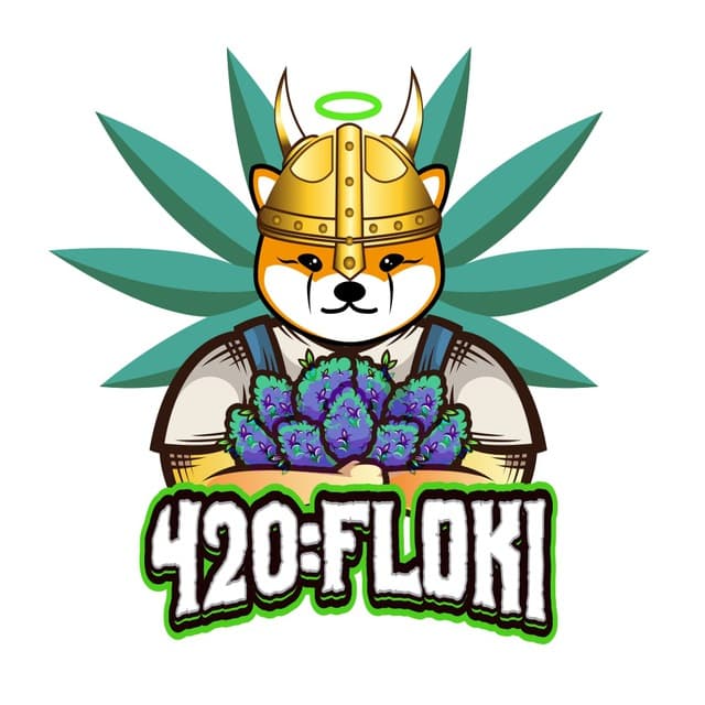 420FLOKI-(-$420FLOKI-)-token-logo