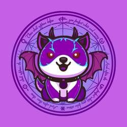 Demonic Doge-(-DMD-)-token-logo