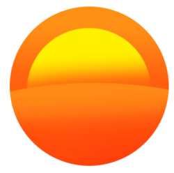 The Sun Rises-(-SUNRISE-)-token-logo