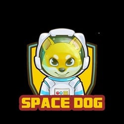 Space dog-(-Space dog-)-token-logo