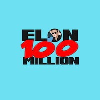ELON 100 MILLION-(-ELON100M-)-token-logo