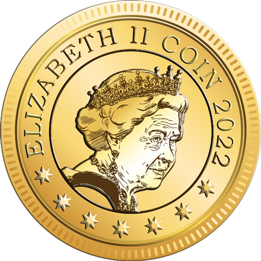 Elizabeth II Coin-(-ELIZABETH-)-token-logo