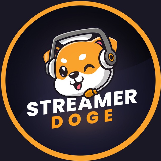 Streamer Doge-(-$SDOGE-)-token-logo