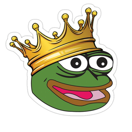 KING PEPE-(-KINGPEPE-)-token-logo