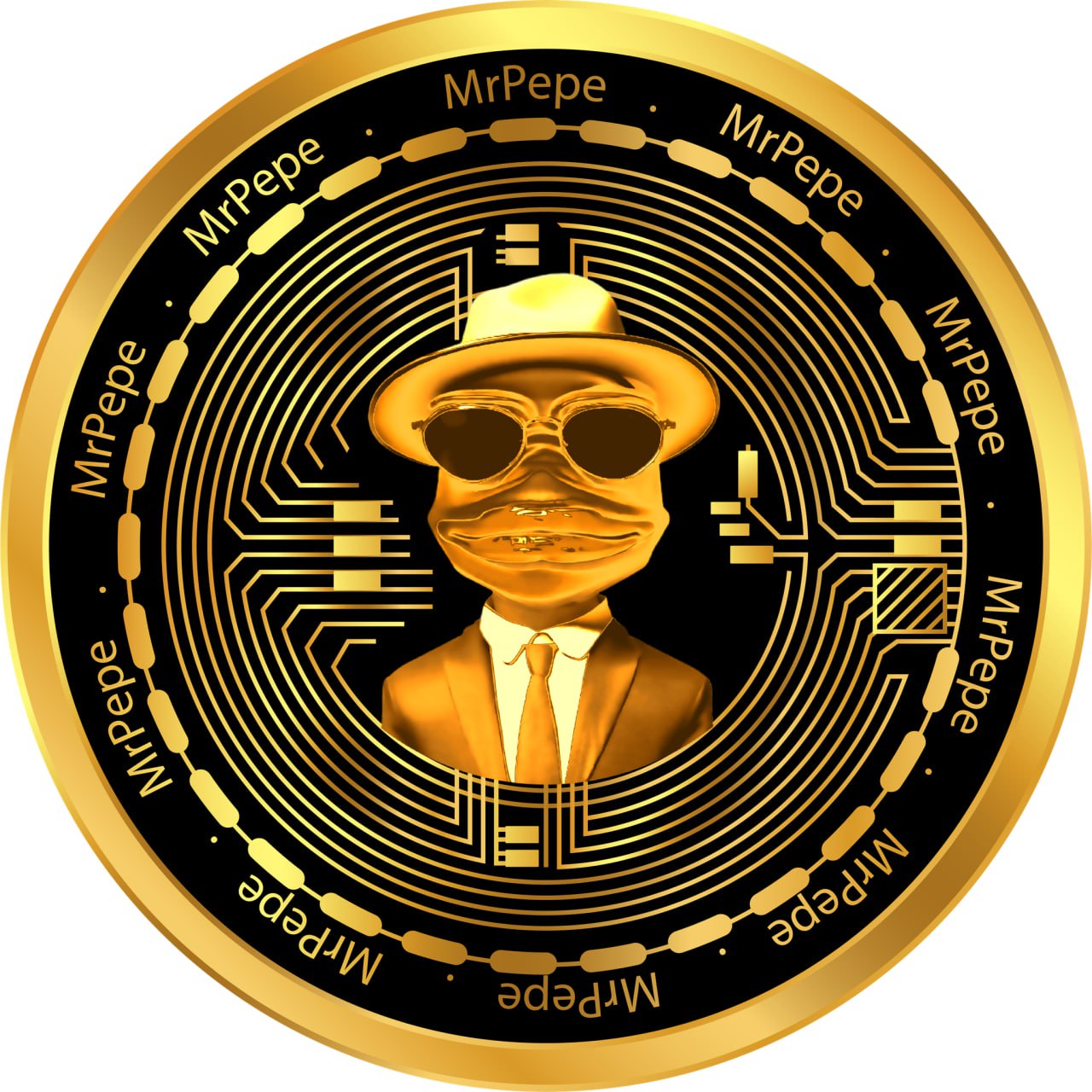 Mr Pepe Coin-(-Mr Pepe-)-token-logo