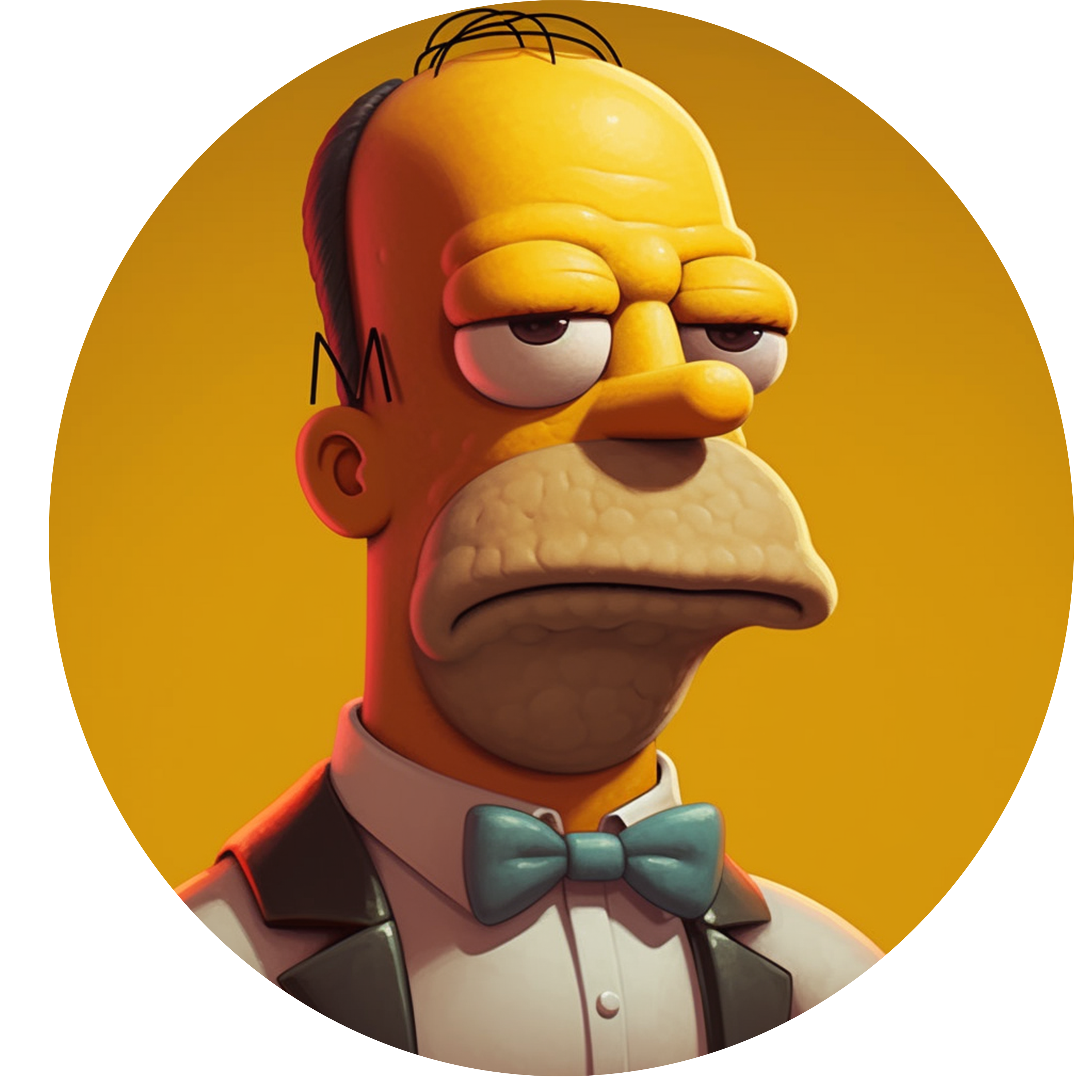 The Simpsons AI-(-SIMPSONSAI-)-token-logo