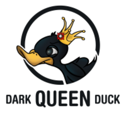 Dark Queen Duck-(-DQD-)-token-logo