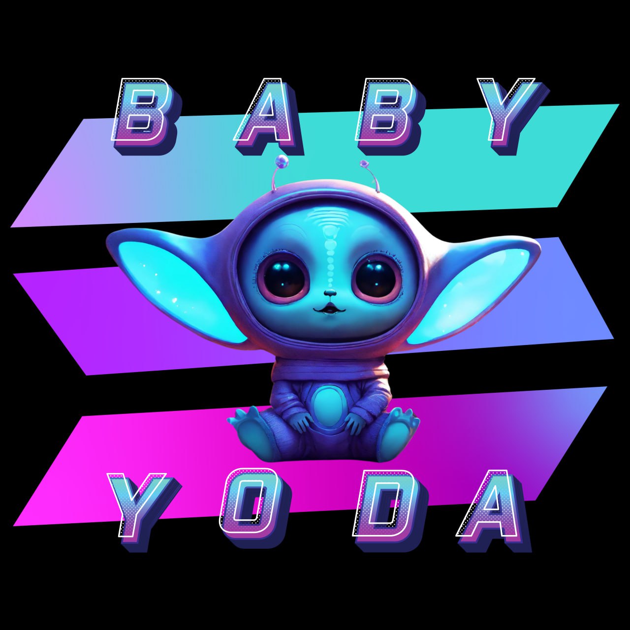 Baby Yoda-(-BABYODA-)-token-logo