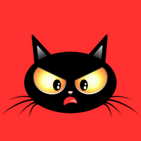 Black Cat-(-BLABLA-)-token-logo