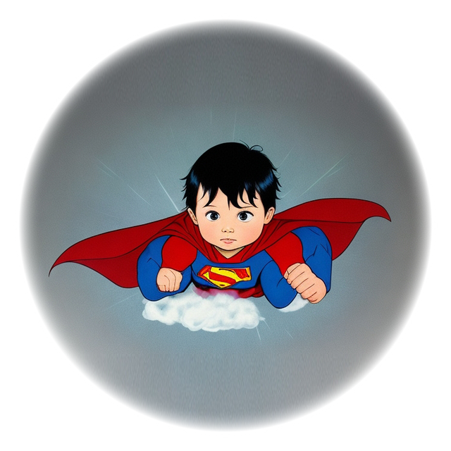 Baby Superman-(-SUPER-)-token-logo