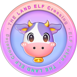 THE LAND ELF Crossing-(-ELF-)-token-logo
