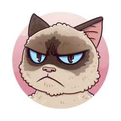 Grumpy Meme-(-GRUMPY-)-token-logo