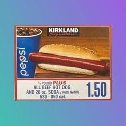 Costco Hot Dog-(-COST-)-token-logo
