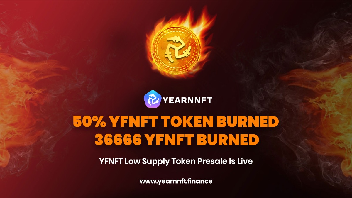 yearnnft-was-successful-in-50-yfnft-token-burning